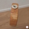 Lampe fabriquée en cerisier. Handcrafted cherry tree lamp