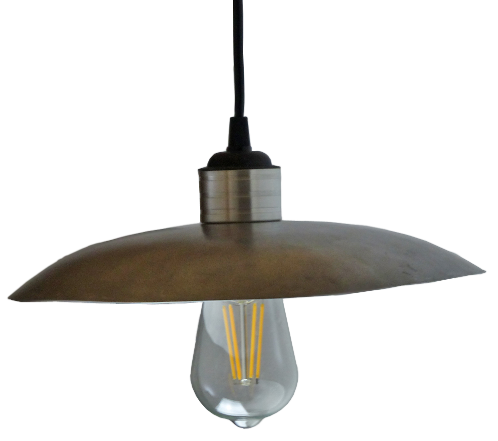 lampe métal en acier